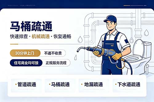 大理马桶疏通